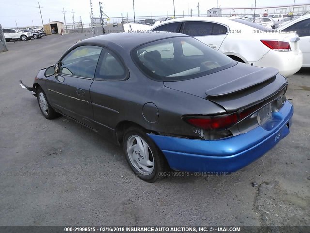 3FAFP11352R152305 - 2002 FORD ESCORT ZX2 GRAY photo 3