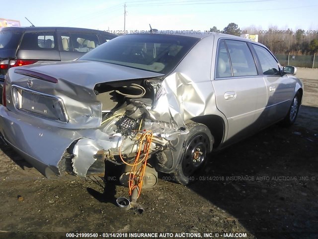 1G6KE54Y45U173336 - 2005 CADILLAC DEVILLE DHS GRAY photo 4