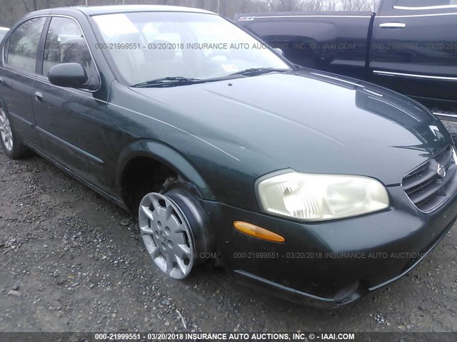 JN1CA31D3YT744962 - 2000 NISSAN MAXIMA GLE/GXE/SE GREEN photo 6