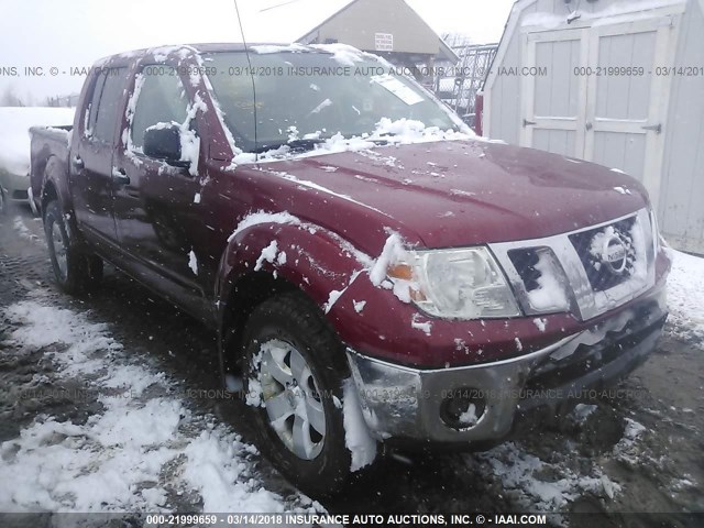 1N6AD0EV3BC430505 - 2011 NISSAN FRONTIER S/SV/SL/PRO-4X RED photo 1