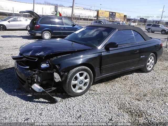 2T1FF22P9YC410151 - 2000 TOYOTA CAMRY SOLARA SE/SLE Qara foto 2