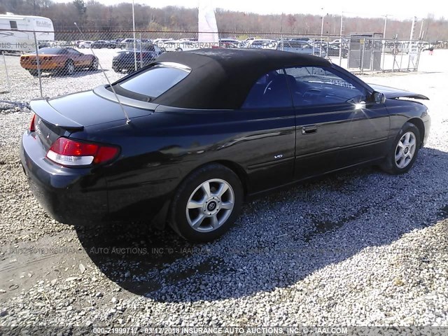 2T1FF22P9YC410151 - 2000 TOYOTA CAMRY SOLARA SE/SLE Qara foto 4