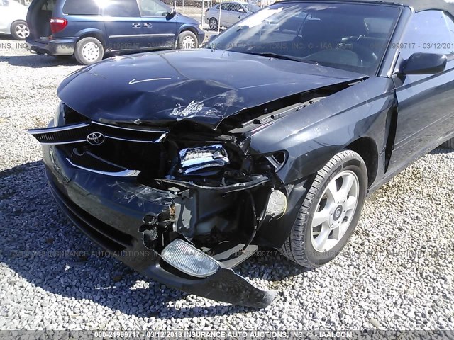 2T1FF22P9YC410151 - 2000 TOYOTA CAMRY SOLARA SE/SLE Qara foto 6