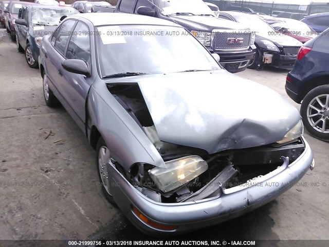 1Y1SK5264VZ448709 - 1997 GEO PRIZM LSI GRAY photo 6