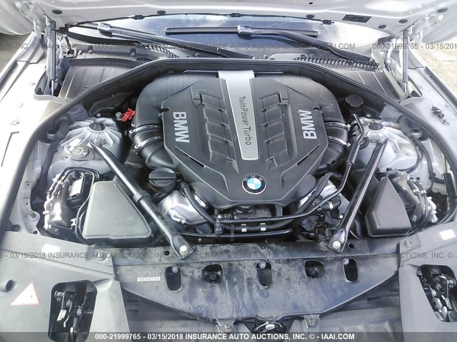WBAYA8C58DC996557 - 2013 BMW 750 I SILVER photo 10