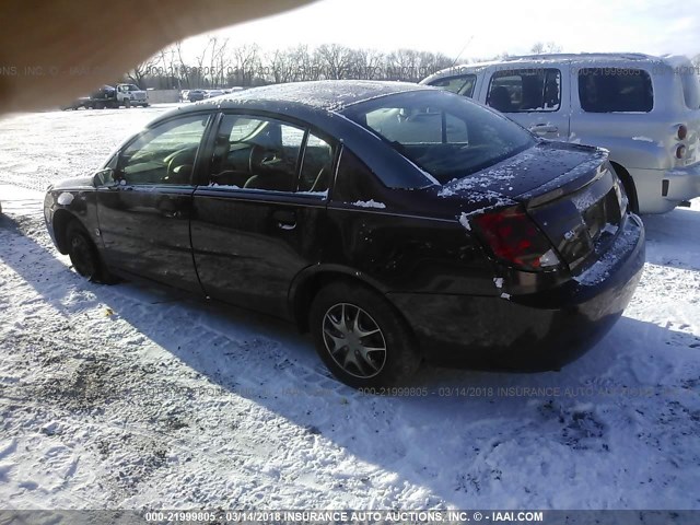 1G8AG52F13Z108622 - 2003 SATURN ION LEVEL 1 MAROON photo 3