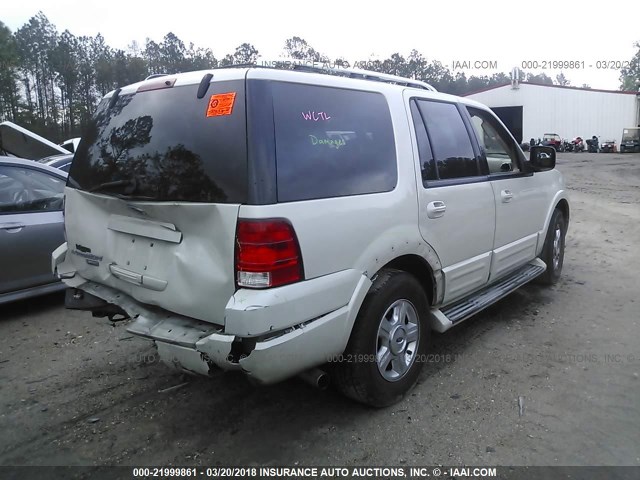 1FMPU19566LA47320 - 2006 FORD EXPEDITION LIMITED WHITE photo 4