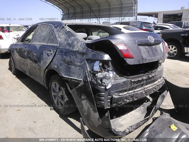 JTNBE46K693164449 - 2009 TOYOTA CAMRY SE/LE/XLE BLACK photo 3