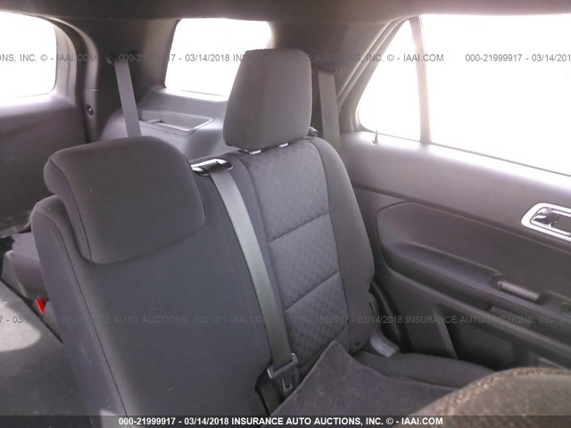 1FM5K8D80EGB23015 - 2014 FORD EXPLORER XLT GRAY photo 8