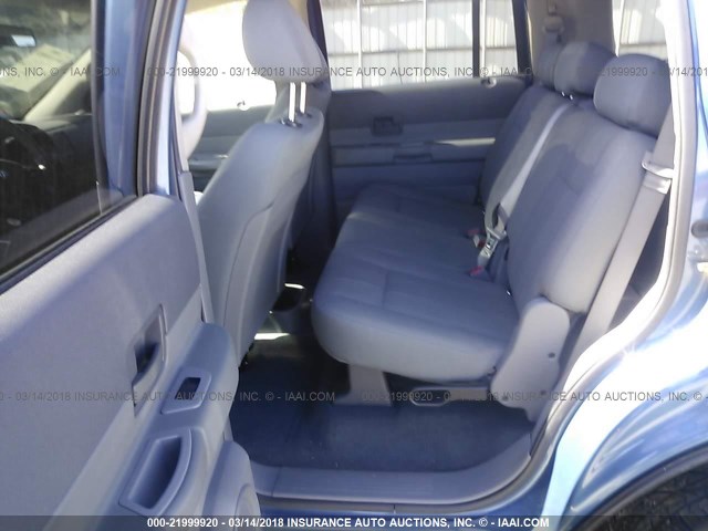 1D4HD38N04F149877 - 2004 DODGE DURANGO ST BLUE photo 8