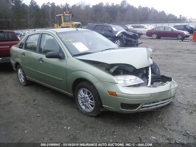 1FAFP34N77W251026 - 2007 FORD FOCUS ZX4/S/SE/SES 绿色 照片 1