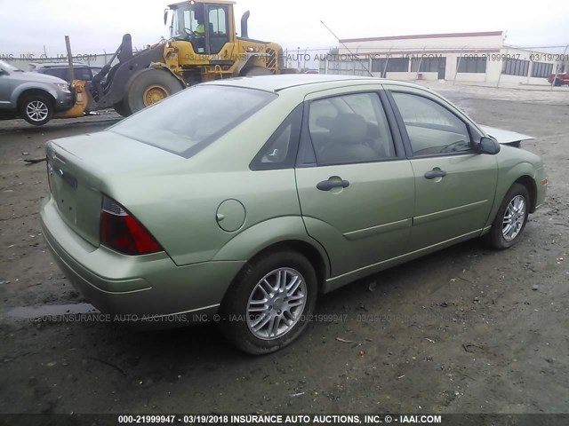1FAFP34N77W251026 - 2007 FORD FOCUS ZX4/S/SE/SES 绿色 照片 4