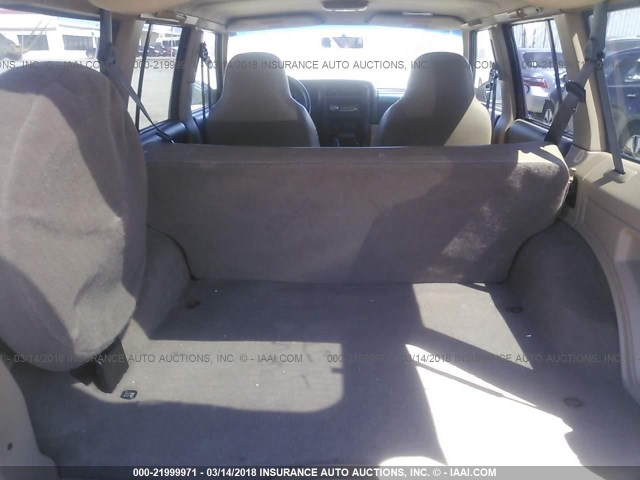 1J4FT68S8XL656458 - 1999 JEEP CHEROKEE SPORT/CLASSIC წითელი ფოტო 6