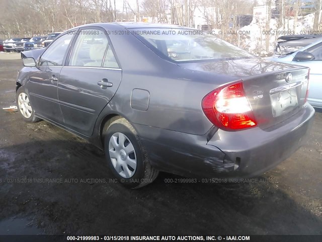 4T1BE32K04U832524 - 2004 TOYOTA CAMRY LE/XLE/SE BROWN photo 3