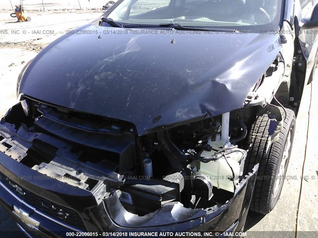 1G1JA5SH8C4116182 - 2012 CHEVROLET SONIC LS 黑色 照片 6