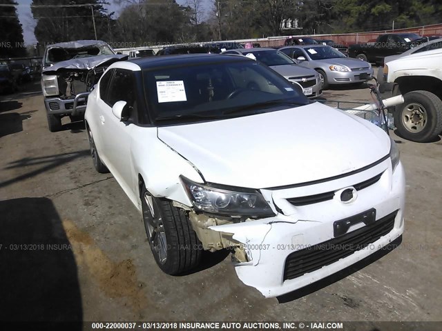 JTKJF5C71C3042715 - 2012 TOYOTA SCION TC 白色 照片 1