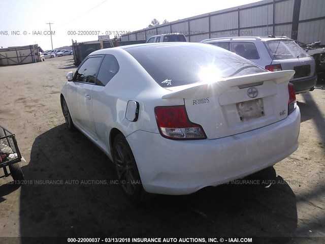 JTKJF5C71C3042715 - 2012 TOYOTA SCION TC 白色 照片 3