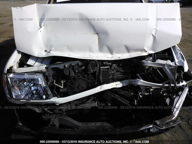 JTEHT05J722027307 - 2002 TOYOTA LAND CRUISER  WHITE photo 6