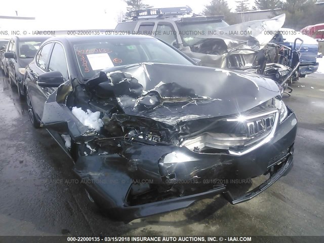 19UUB2F58FA012220 - 2015 ACURA TLX TECH GRAY photo 1