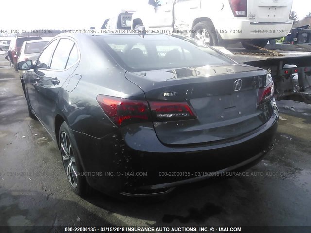 19UUB2F58FA012220 - 2015 ACURA TLX TECH GRAY photo 3