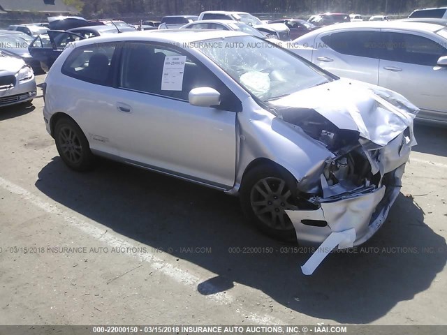 SHHEP33503U400347 - 2003 HONDA CIVIC SI SILVER photo 1