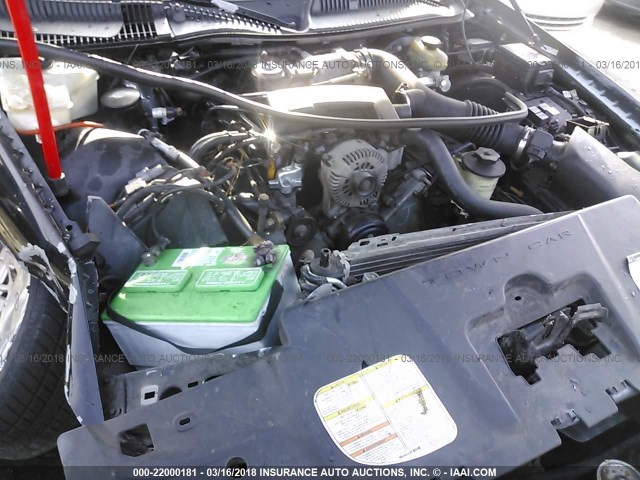 1LNHM81W7YY843906 - 2000 LINCOLN TOWN CAR EXECUTIVE BLACK photo 10