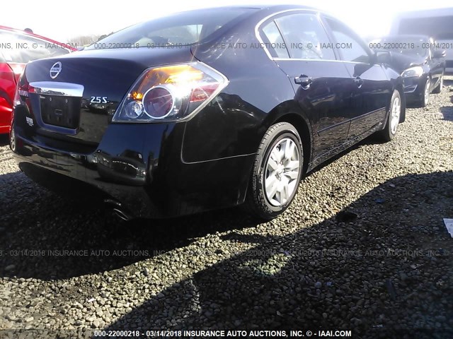 1N4AL2AP0CC180138 - 2012 NISSAN ALTIMA S BLACK photo 4