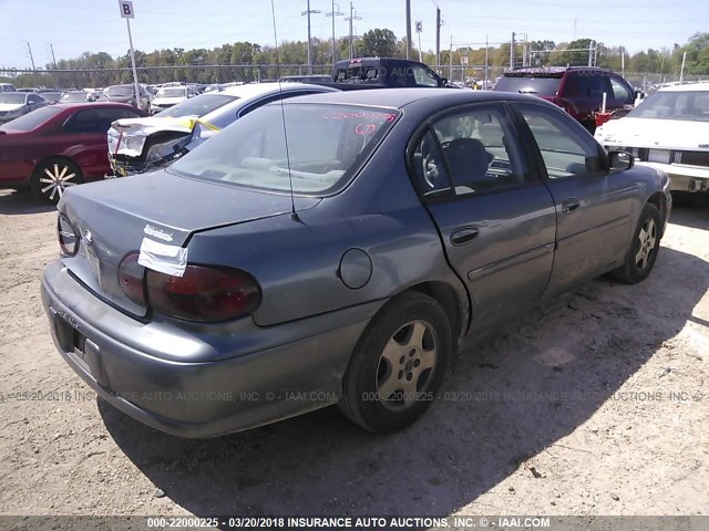 1G1ND52F15M189887 - 2005 CHEVROLET CLASSIC GRAY photo 4