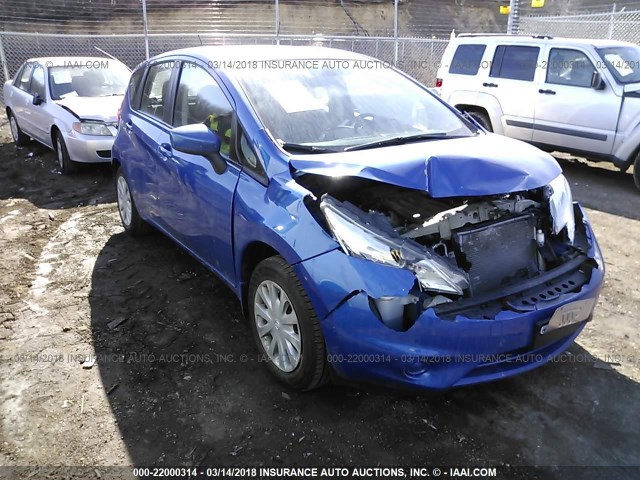 3N1CE2CP2FL387023 - 2015 NISSAN VERSA NOTE S/S PLUS/SV/SL/SR BLUE photo 1