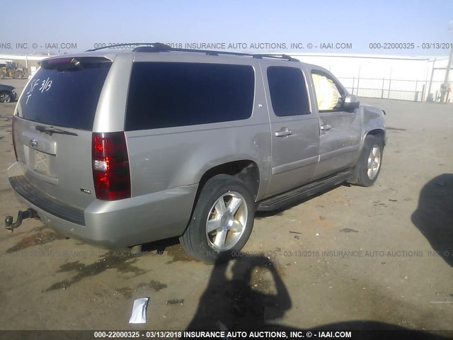 3GNFC16017G249273 - 2007 CHEVROLET SUBURBAN C1500 Pewter photo 4