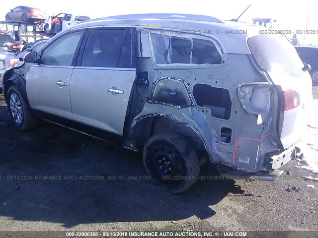 5GAKVCED2CJ321111 - 2012 BUICK ENCLAVE Pewter photo 3