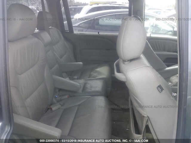 5FNRL38657B448383 - 2007 HONDA ODYSSEY EXL GRAY photo 8