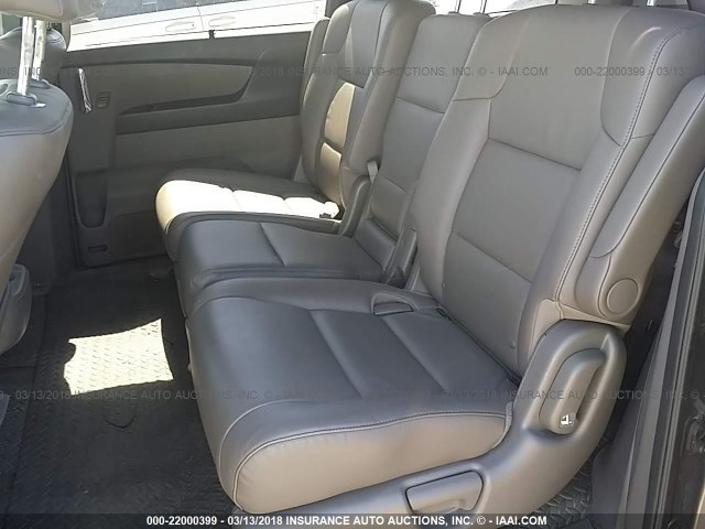 5FNRL5H61EB036227 - 2014 HONDA ODYSSEY EXL ნაცრისფერი ფოტო 8