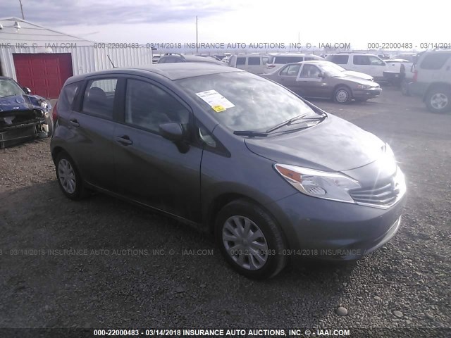 3N1CE2CP0GL362946 - 2016 NISSAN VERSA NOTE S/S PLUS/SV/SL/SR GRAY photo 1