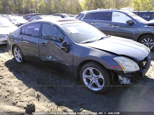 1N4BA41E46C841758 - 2006 NISSAN MAXIMA SE/SL GRAY photo 1