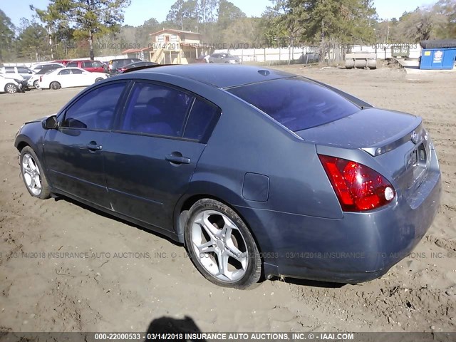 1N4BA41E46C841758 - 2006 NISSAN MAXIMA SE/SL GRAY photo 3