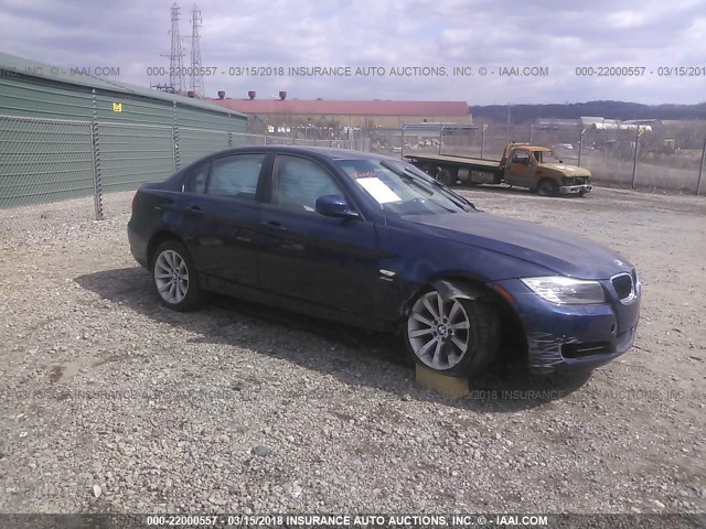 WBAPK5G56BNN80171 - 2011 BMW 328 XI SULEV BLUE photo 1