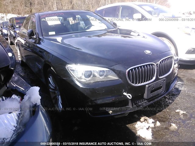 WBAYF4C56ED282125 - 2014 BMW 740 LXI BLACK photo 1