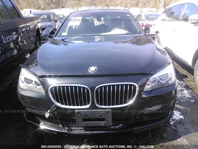 WBAYF4C56ED282125 - 2014 BMW 740 LXI BLACK photo 6