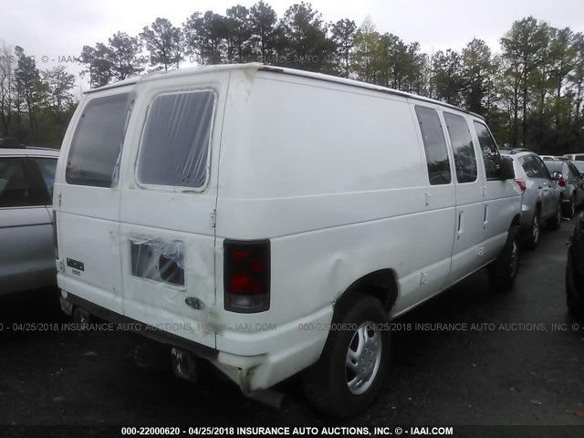 1FTNE24LX8DA06884 - 2008 FORD ECONOLINE E250 VAN WHITE photo 6