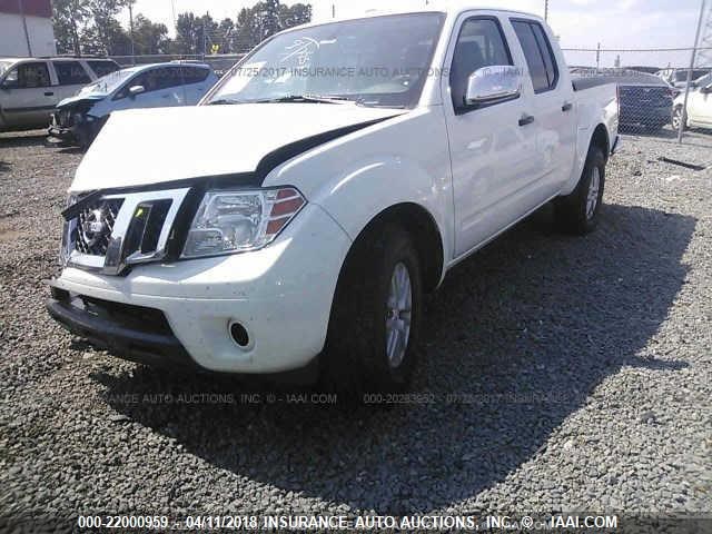 1N6AD0ER6FN709007 - 2015 NISSAN FRONTIER S/SV/SL/PRO-4X WHITE photo 2