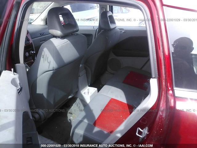 1B3HE78K97D525730 - 2007 DODGE CALIBER R/T RED photo 8