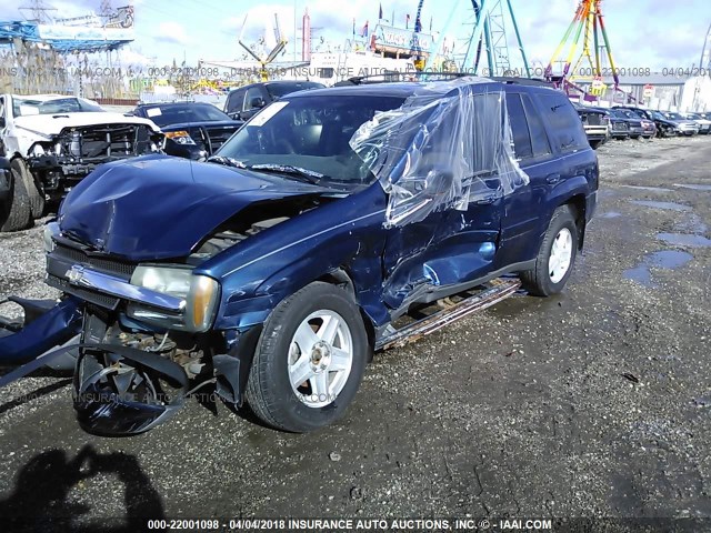 1GNDT13S032398225 - 2003 CHEVROLET TRAILBLAZER  Unknown photo 2