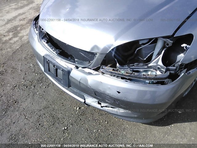 1HGEM22925L063075 - 2005 HONDA CIVIC EX GRAY photo 6