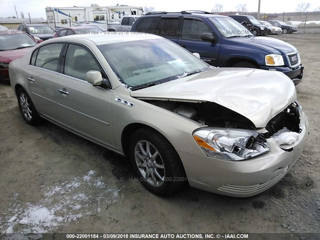 1G4HD57247U190587 - 2007 BUICK LUCERNE CXL GOLD photo 1