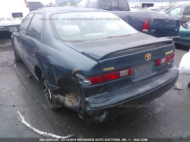 JT2BF22K3V0015058 - 1997 TOYOTA CAMRY LE/XLE Grün Foto 3