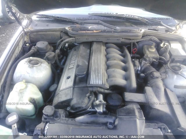 WBACD432XWAV61375 - 1998 BMW 328 I AUTOMATIC ვერცხლისფერი ფოტო 10