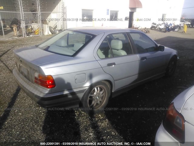 WBACD432XWAV61375 - 1998 BMW 328 I AUTOMATIC ვერცხლისფერი ფოტო 4