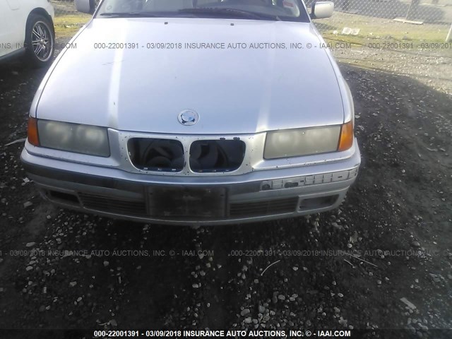 WBACD432XWAV61375 - 1998 BMW 328 I AUTOMATIC ვერცხლისფერი ფოტო 6