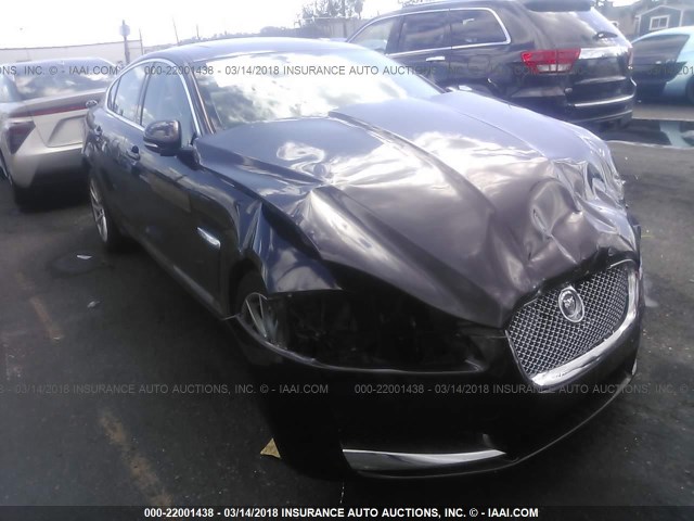 SAJWA0ESXDPS73222 - 2013 JAGUAR XF ბურგუნდია ფოტო 1